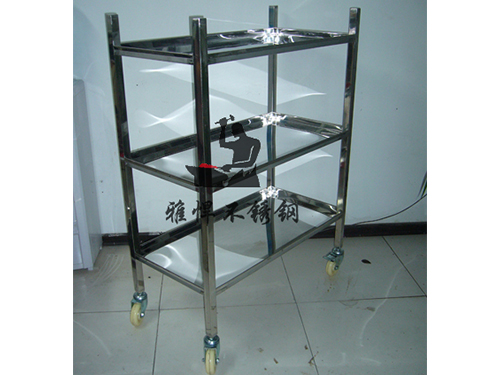 镜面不锈钢推车